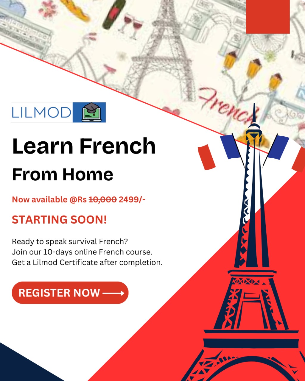 French Course Poster